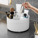 360 rotativa maquiagem desktop caixa de armazenamento cosméticos organizador grande capacidade para banheiro portátil batom maquiagem escova caneta titular