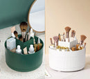360 rotativa maquiagem desktop caixa de armazenamento cosméticos organizador grande capacidade para banheiro portátil batom maquiagem escova caneta titular