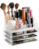 Organizador de Maquiagem Acrílico Transparente