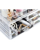 Organizador de Maquiagem Acrílico Transparente