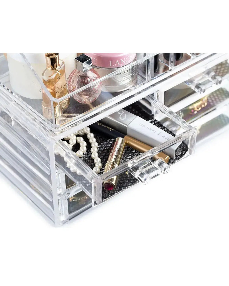 Organizador de Maquiagem Acrílico Transparente