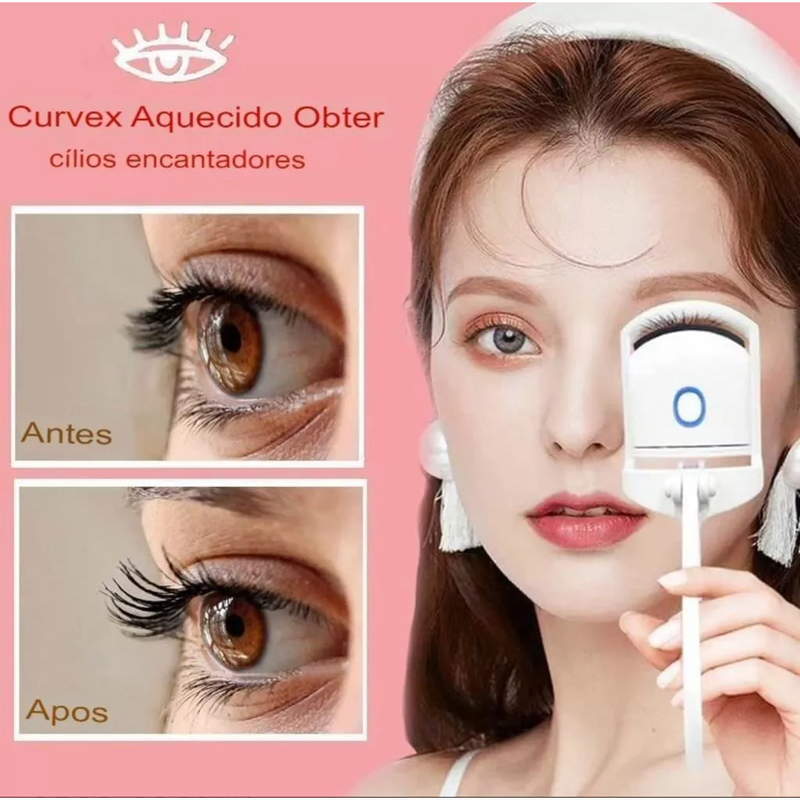 Curvex Curvador De Cílios Aquecido Elétrico Curvador Térmico