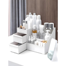 Organizador De Maquiagem Cosméticos Com Gavetas De Plástico Caixa De Armazenamento De Banheiro SkinCare Escova Batom