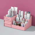Organizador De Maquiagem Cosméticos Com Gavetas De Plástico Caixa De Armazenamento De Banheiro SkinCare Escova Batom