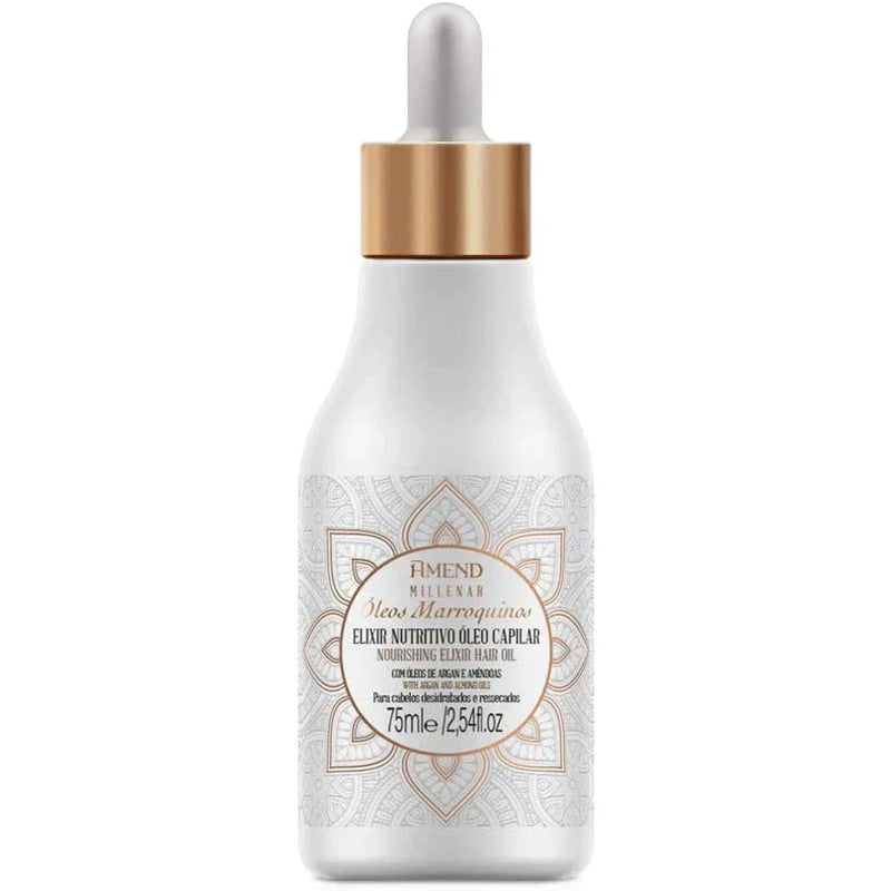 AMEND ELIXIR NUTRITIVO ÓLEO CAPILAR MILLENAR ÓLEOS MARROQUINOS