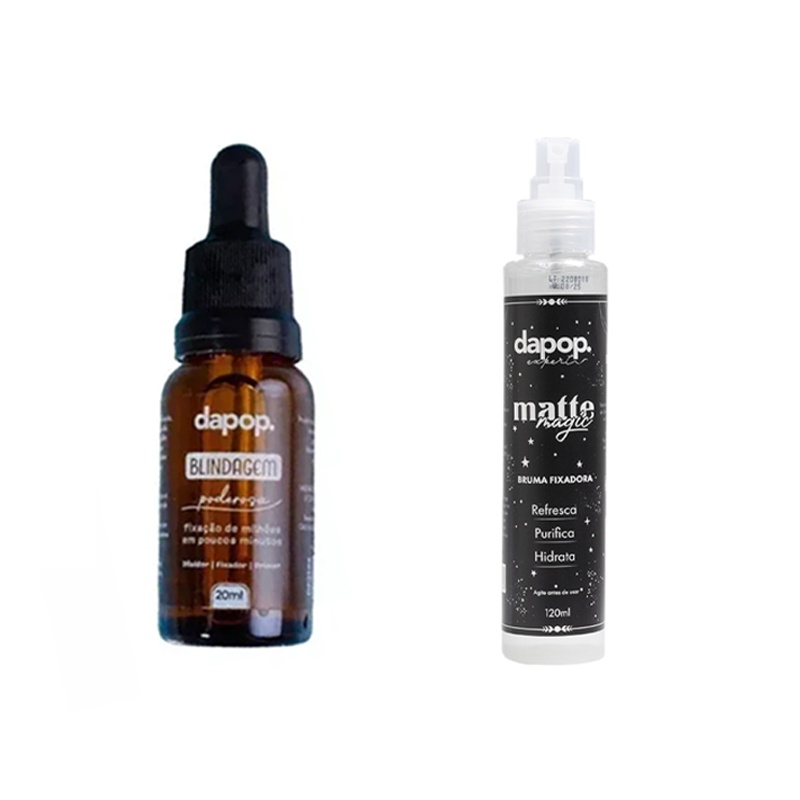 Kit Blindagem Primer 15ml + Bruma Fixadora Dapop