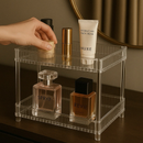 Organizador Prateleira Diamante Acrílico Porta Maquiagem Perfumes