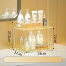 Organizador Prateleira Diamante Acrílico Porta Maquiagem Perfumes