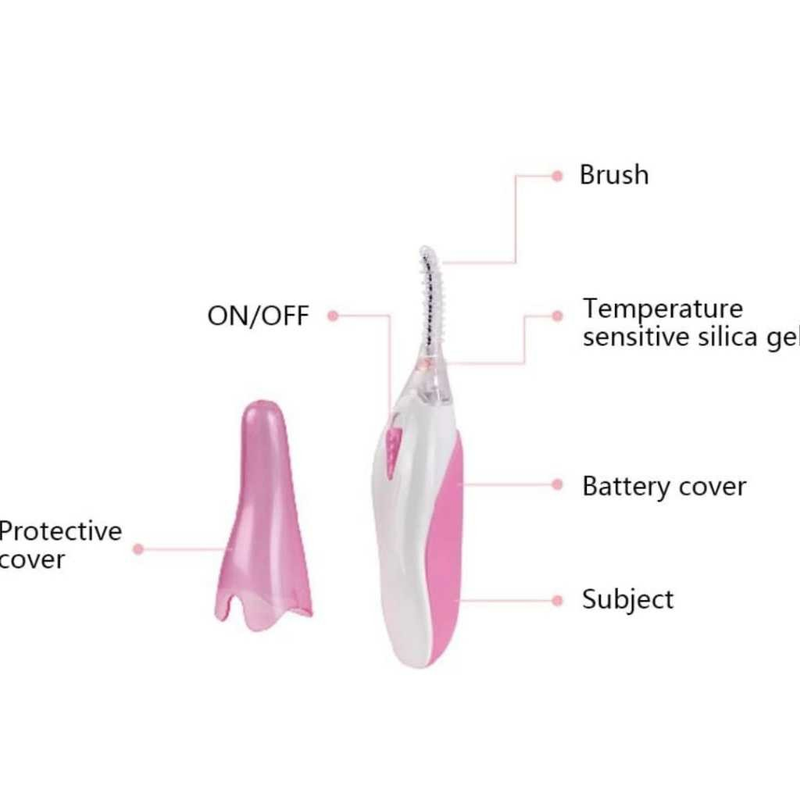 Caneta Elétrica Curvador Modelador de Cílios Curvex Térmico